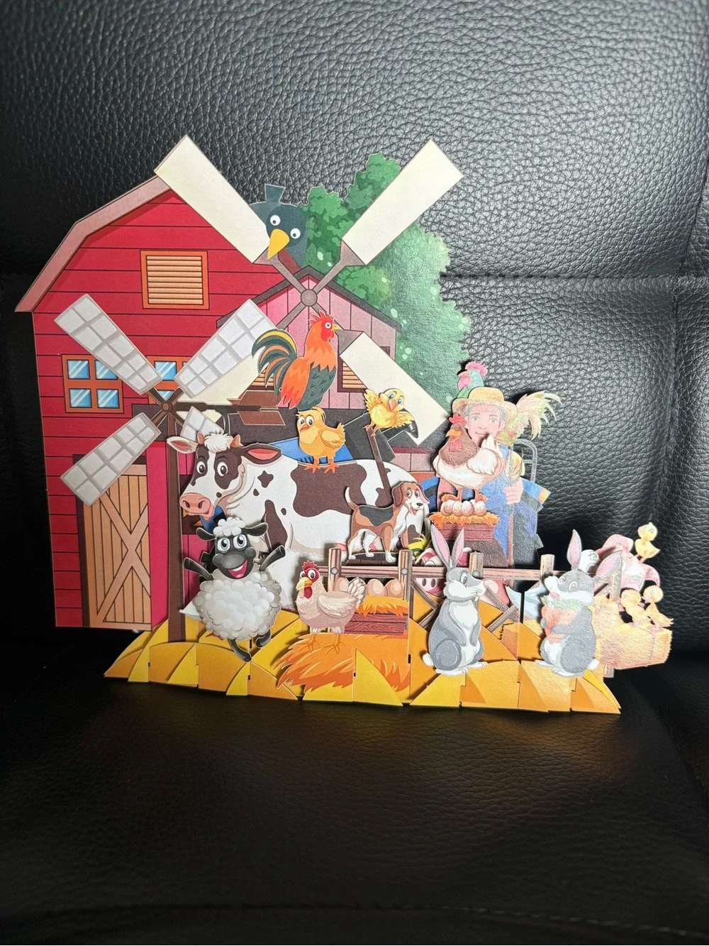N/A colorful farm